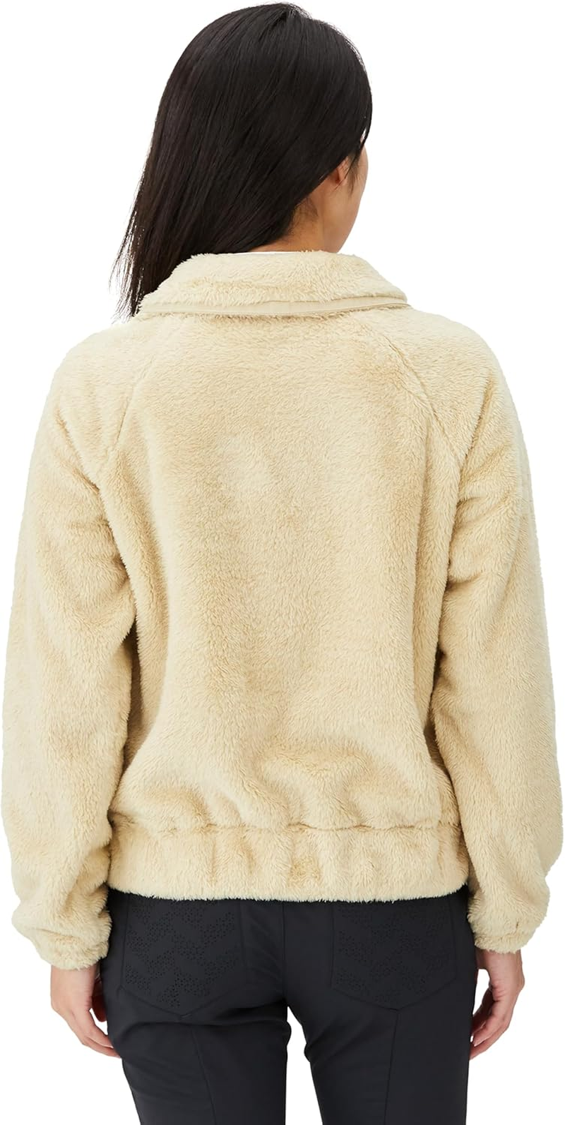 [キャロウェイ] レディース ボアフリースブルゾン (保温性) / ゴルフ / C23217206 - 1042_Beige image number 4