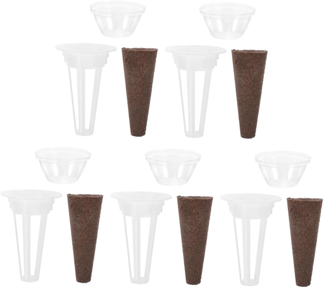 MERRYHAPY Hydroponics Support Plant Net Plant Baskets Humidity Dome Garden Dome Net Pots Grow Supplies image number 6