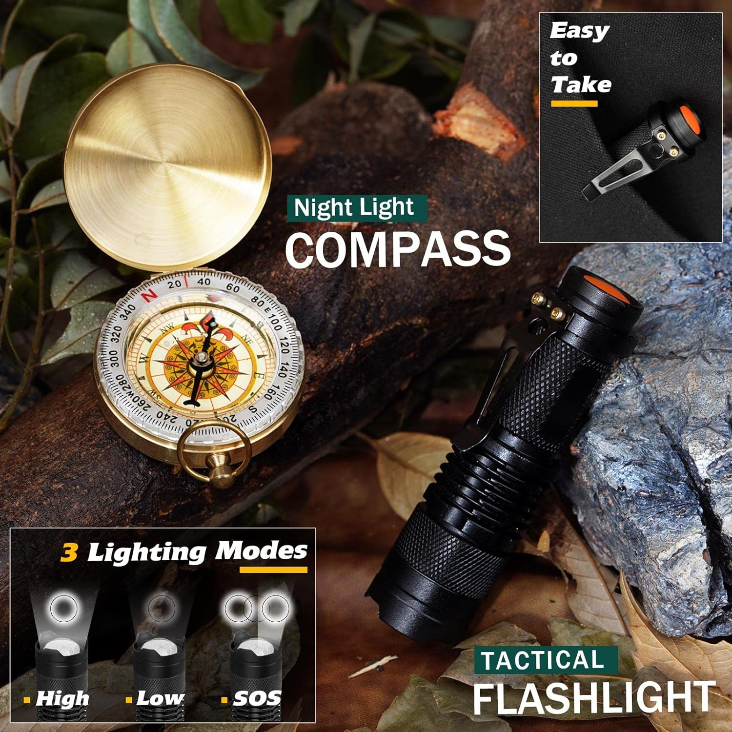 Suvival Kits 12 in 1, Gifts Idea for Men Dad Him, Christmas Stocking Stuffers, Survival Gear and Equipment, Cool Fishing Hunting Anniversary Birthday Gift Idea for Husband Teen Boy Boyfriend Women