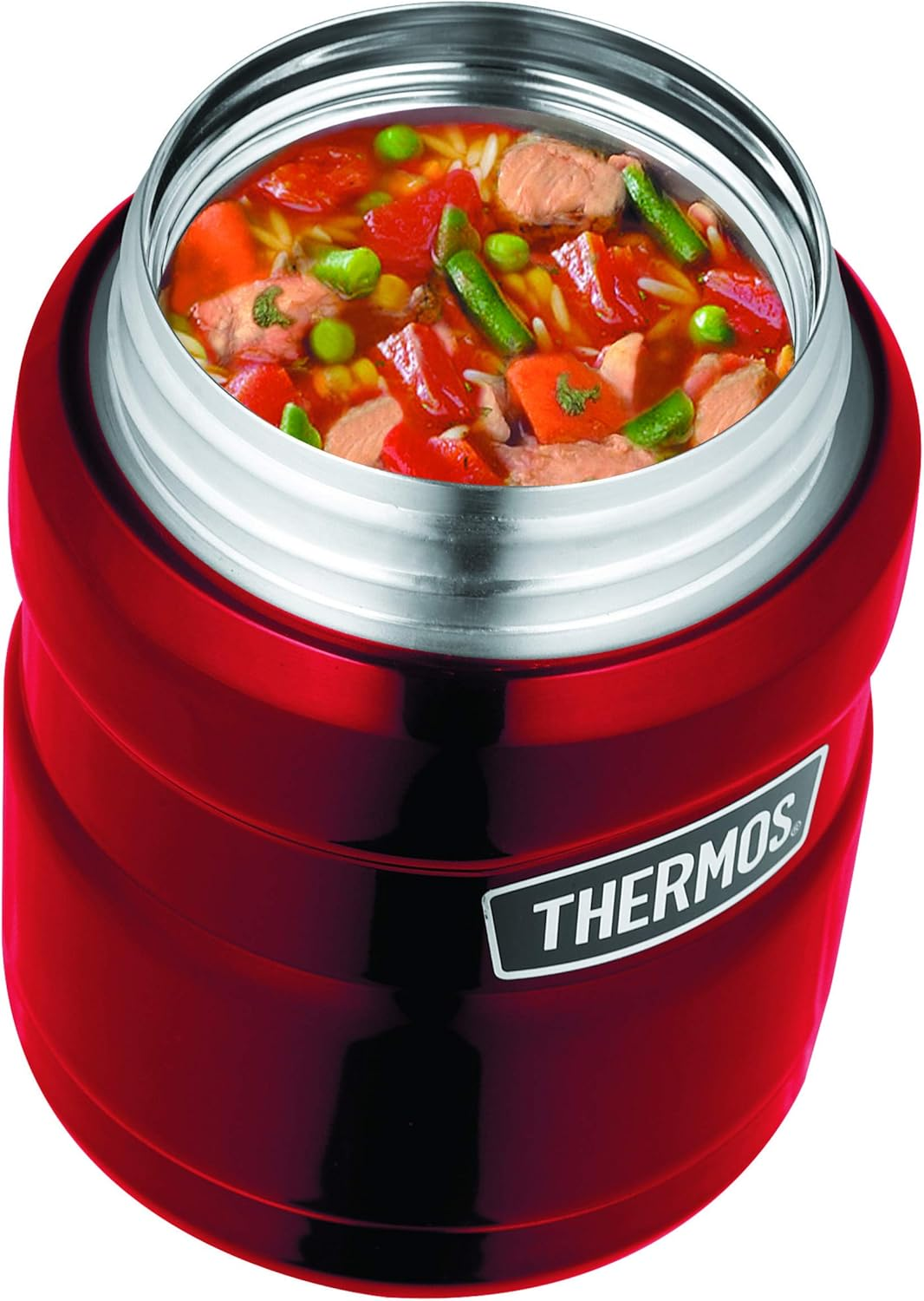 Thermos Stainless King Vacuum Insulated Food Jar, 470Ml, Red, SK3000RAUS