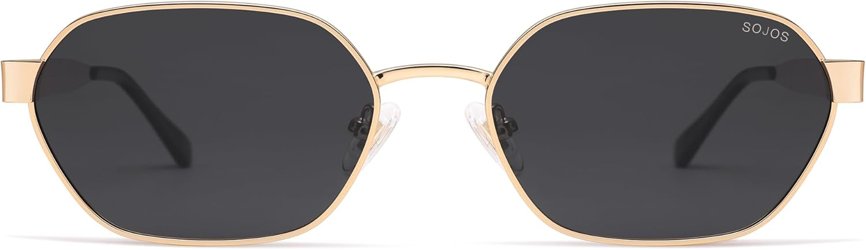 SOJOS Trendy Polarized Hexagon Sunglasses for Women Men, UV400 Retro Rectangle Shades SJ1238 image number 1