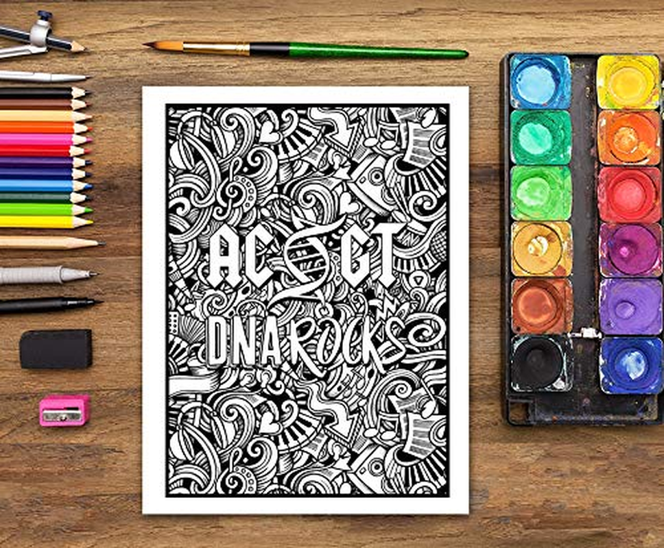 Lab Life: a Snarky Coloring Book for Adults image number 6