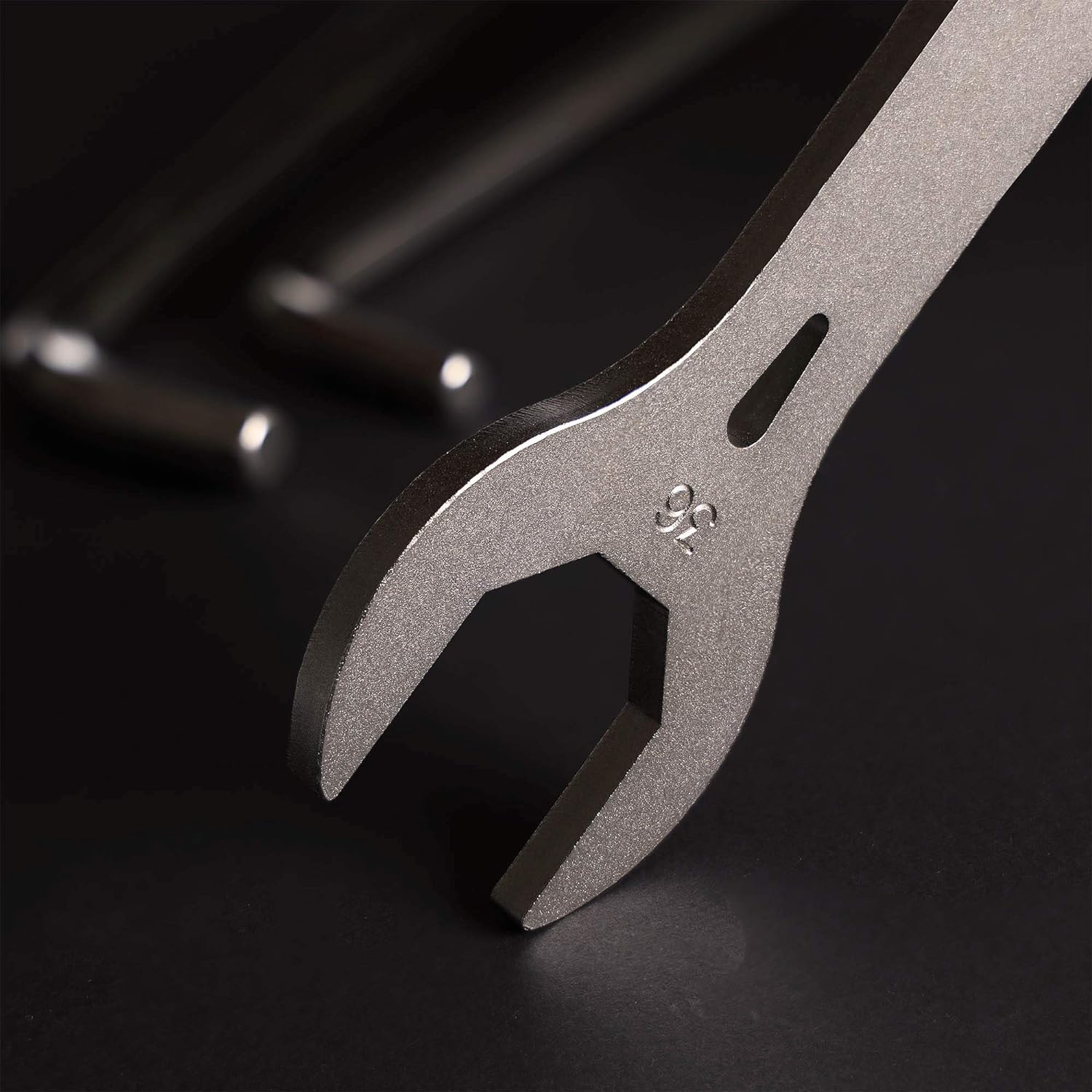 BIKEHAND 32Mm 36Mm 2 in 1 Headset Top Locknut Install Remove Removal Tool Cone Wrench Spanner for Vintage Bike Bicycle Threaded Fork image number 4