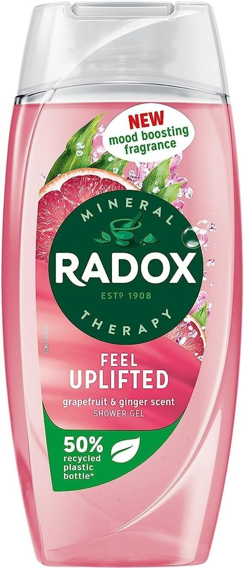Radox Shower Gel Bundle for Everyday Use | 1X250Ml Uplifting | 1X250Ml Feel Ready | 1X250Ml Revive | 1X250Ml Feel Detox | 1X250Ml Feel Refreshed | 1X250Ml Feel Awake image number 1
