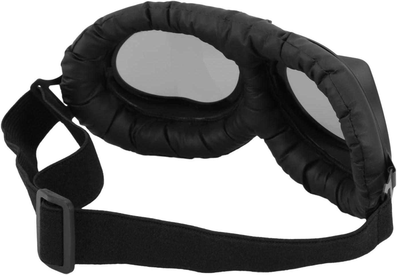 Retro Gray Motorbike Helmet Pilot Goggles Vintage WWII Pilot Goggles Motorcycle Scooter Glasses Uv for Helmet image number 1