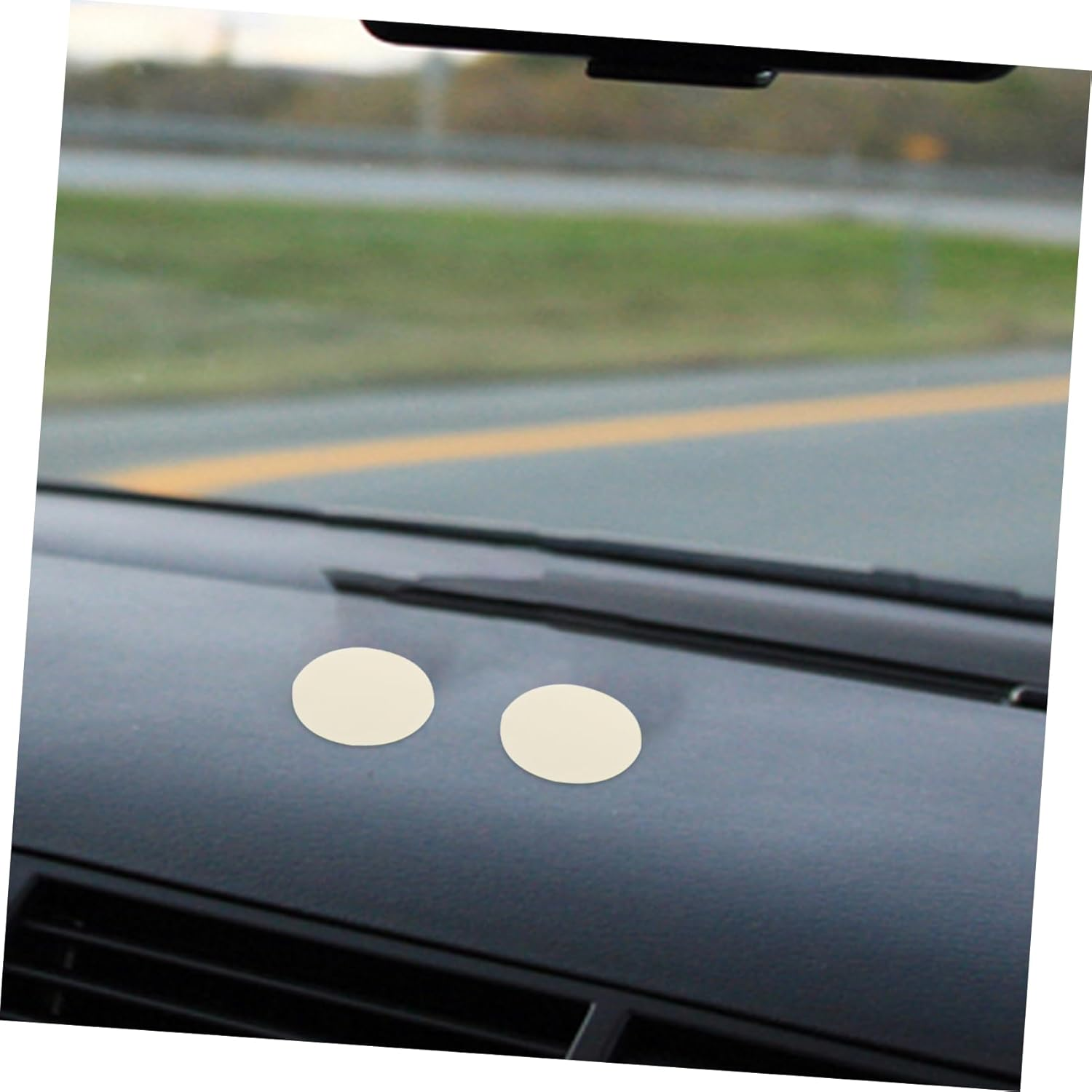 Hohopeti 24Pcs Double Sided round Pads Adhesive Mounting Stickers for Home Car Use and Easy to Use Double Sided Tape for Fixing Ornaments and Accessories