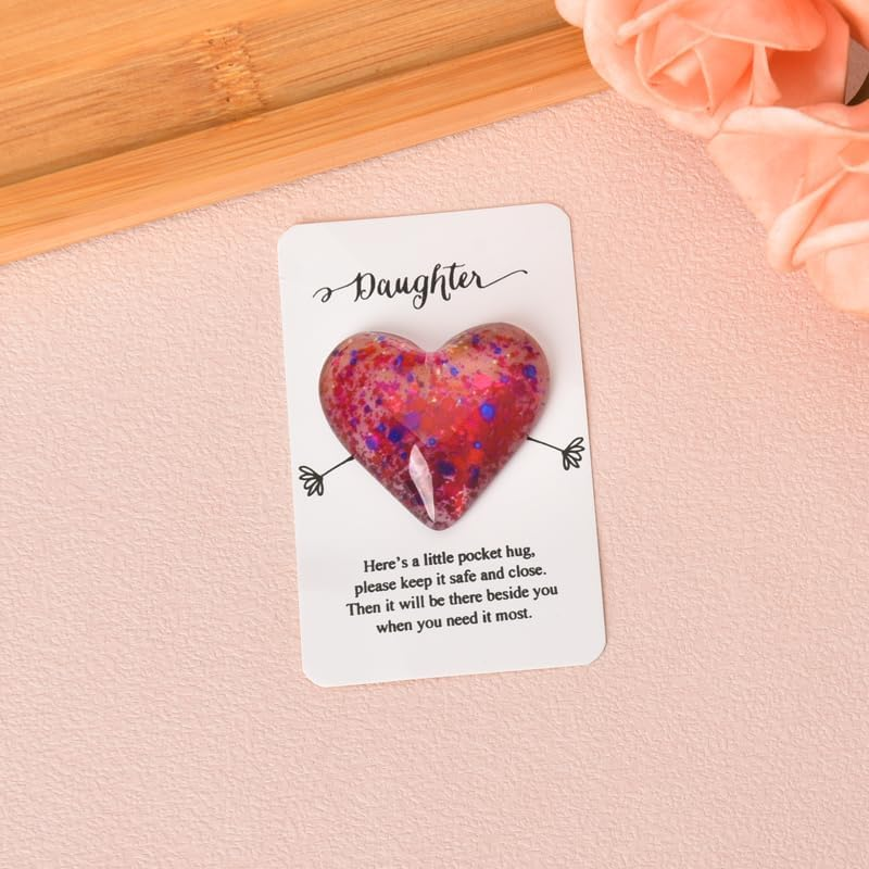 Inspirational Pocket Hug Token Gifts for Daughter Son Encouragement Gifts for Son Daughter Graduation Birthday Gift Ideas