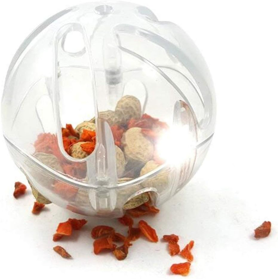 Parrot Creative Foraging Systems Foraging Ball- Bird Intelligence Growth Cage Acrylic Box Toys (A) image number 3