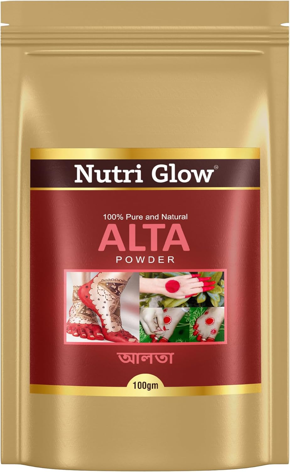 Nutri Glow | ALTA POWDER | 3.53 Oz (100 G) | Resealable Air Tight Pouch image number 2