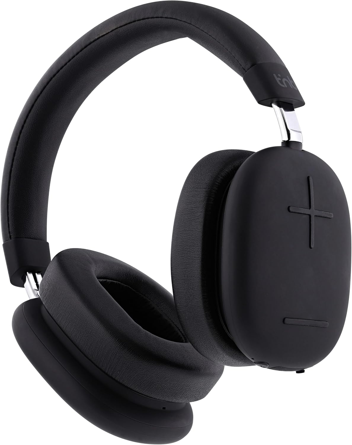 T'Nb - Wireless Bluetooth Headphones with Active Noise Cancellation, Circumaural, Comfortable and Comprehensive, Stereo Sound with Built-In Microphone, up to 50 Hours Battery Life - Black image number 6