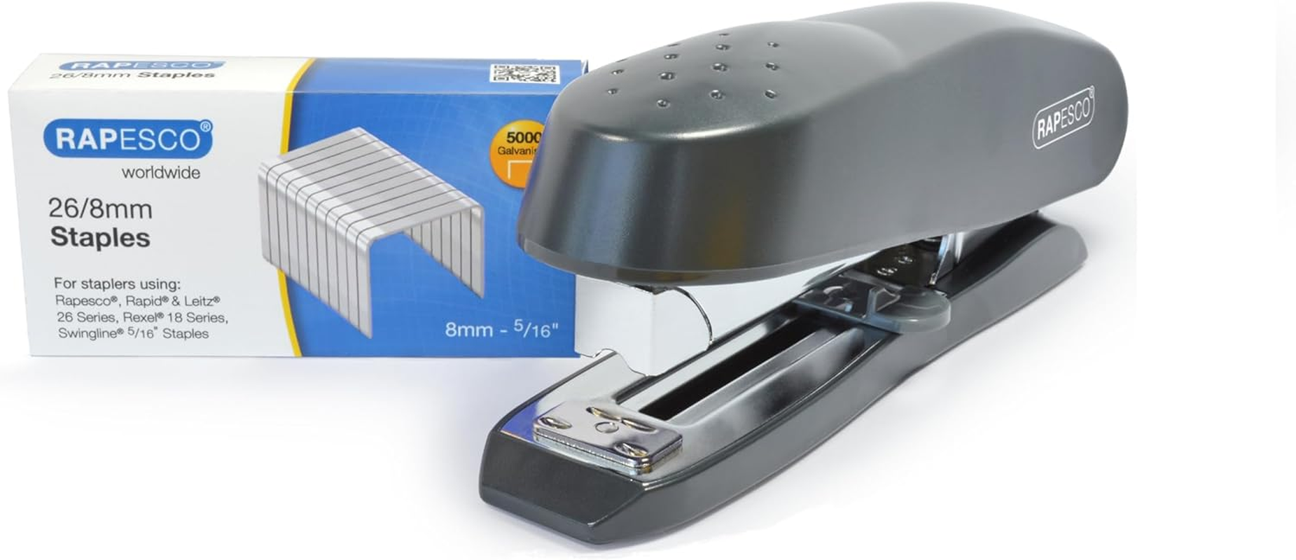 Rapesco Staples - 26 Type 5/16" Box of 5,000 (S11880Z3) image number 1