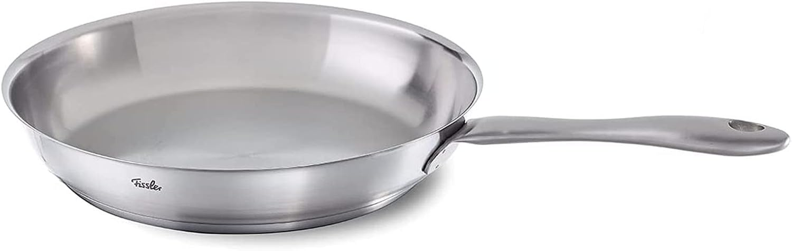 Fissler Catania/Stainless Steel Frying Pan (Diameter 24 Cm), Uncoated Saute Pan, Ideal for Crisp Frying, All Types of Hobs - Including Induction image number 4