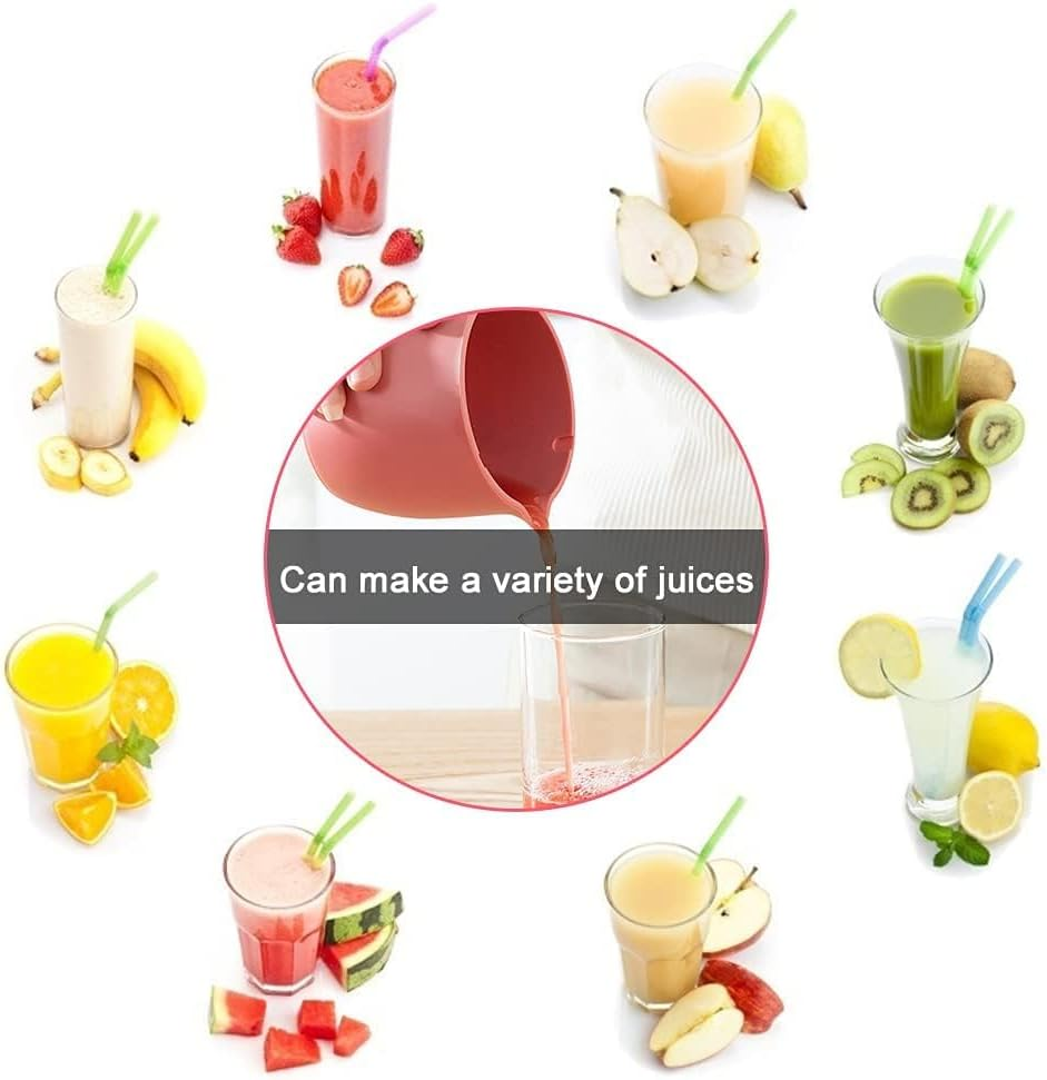 Manual Juicer, Fruit Squeezer, Lemon Squeezer, Manual Plastic Grapefruit Juicer Big Lemon Lime Squeezer, for Different Fruits, Hand Press for Lemons, Limes, Apples, Citrus, Etc (Pink) image number 4