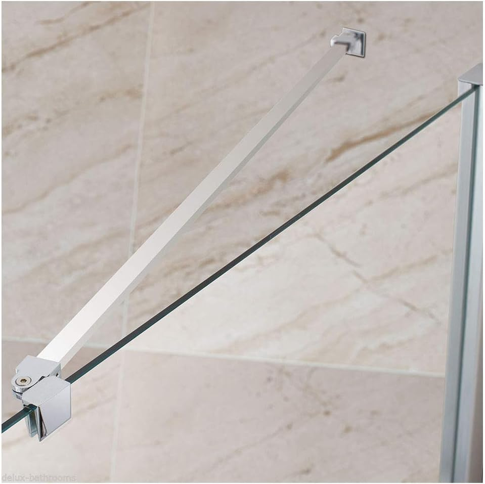 Shower Screen Glass Panel Fixation Support Bar Stainless Steel,950Mm image number 1