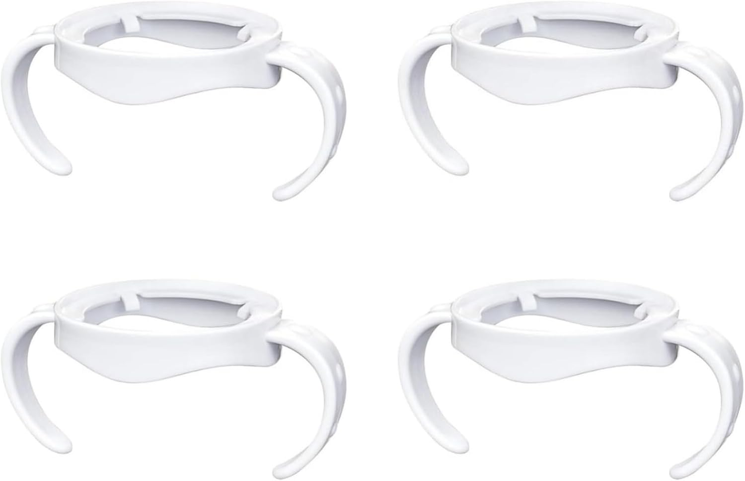 Baby Bottle Grip Handles,Compatible with Av-Ent,Wide Mouth Bottles Accessories,4 Pcs. image number 1