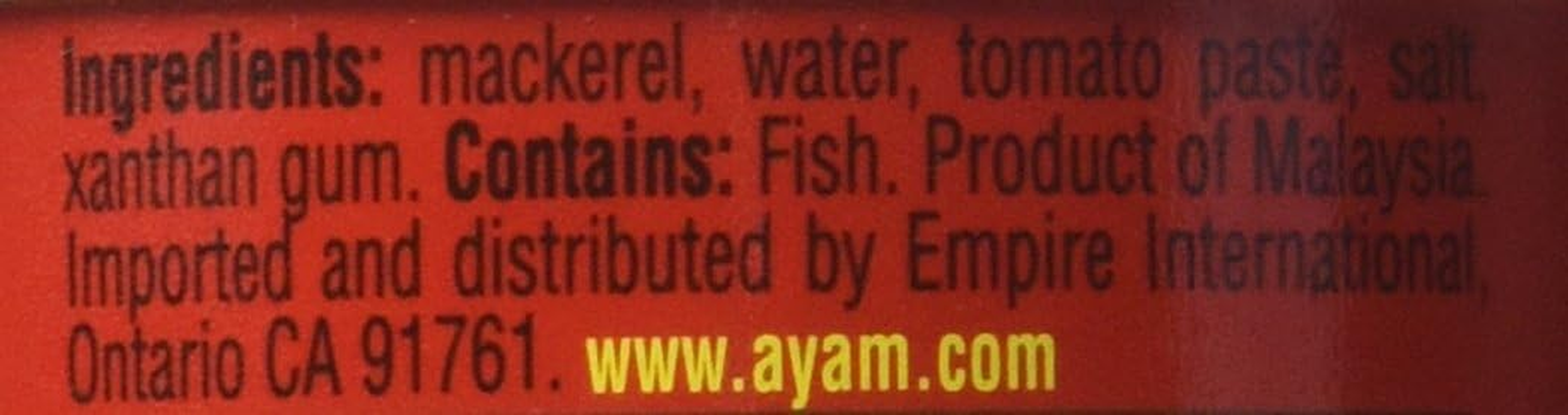 Ayam Mackerel in Tomato Sauce 155 G