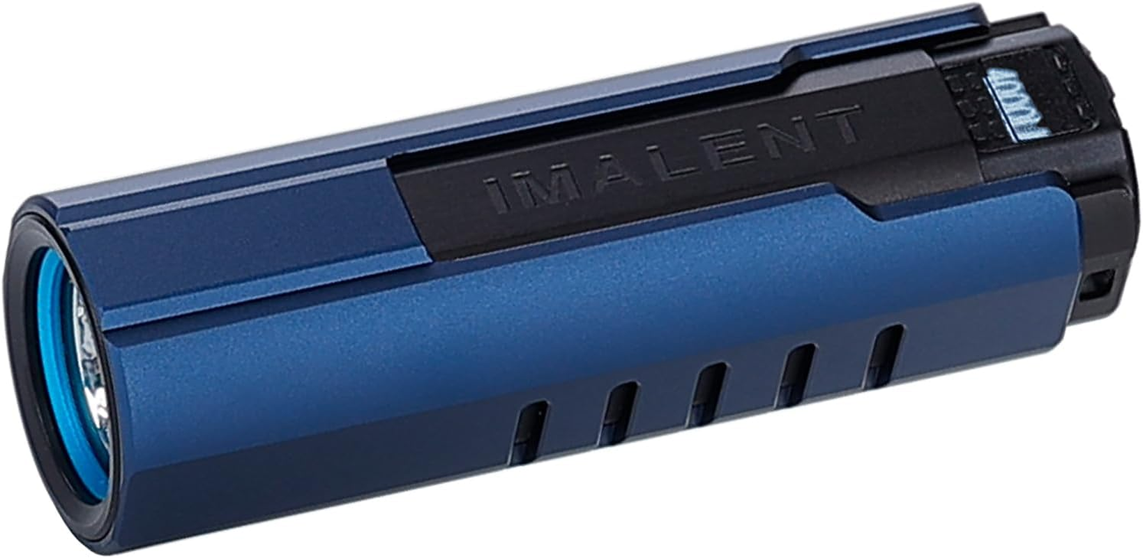 IMALENT LD70 Keychain Mini Torch Powerful 4000 Lumen 203M Throw, CREE XHP Outdoor Handy Pocket Edc Flashlight, Waterproof Compact High Brightness Handheld Searchlight Emergency Fishing Cycling Camping