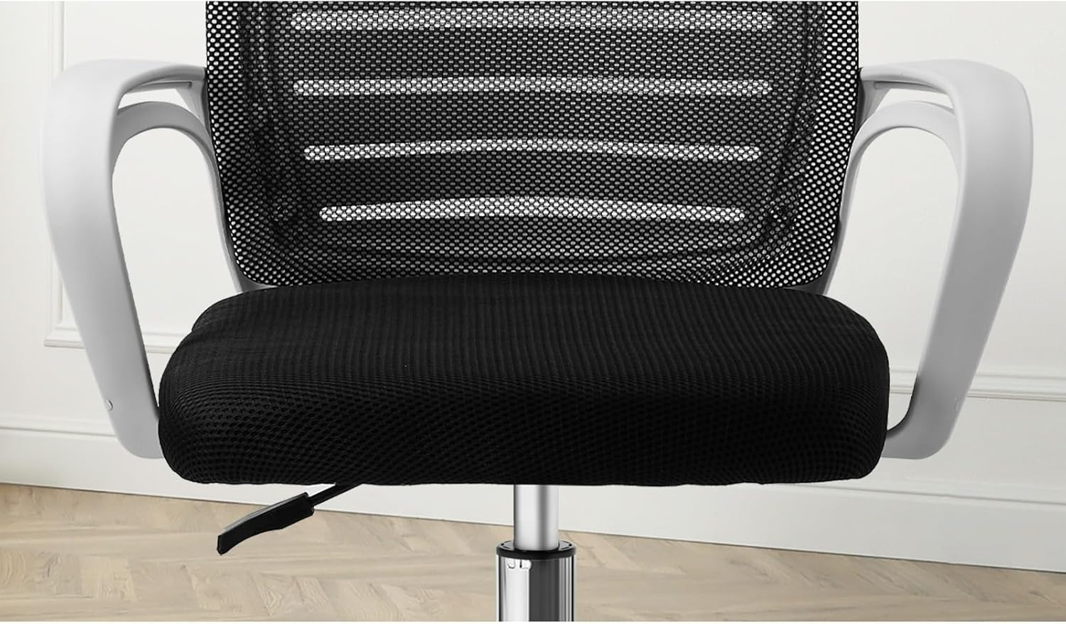 Oikiture Office Chair Ergonomic Mesh Executive Seat Gaming Racing Computer Desk Chair &ndash; White Black