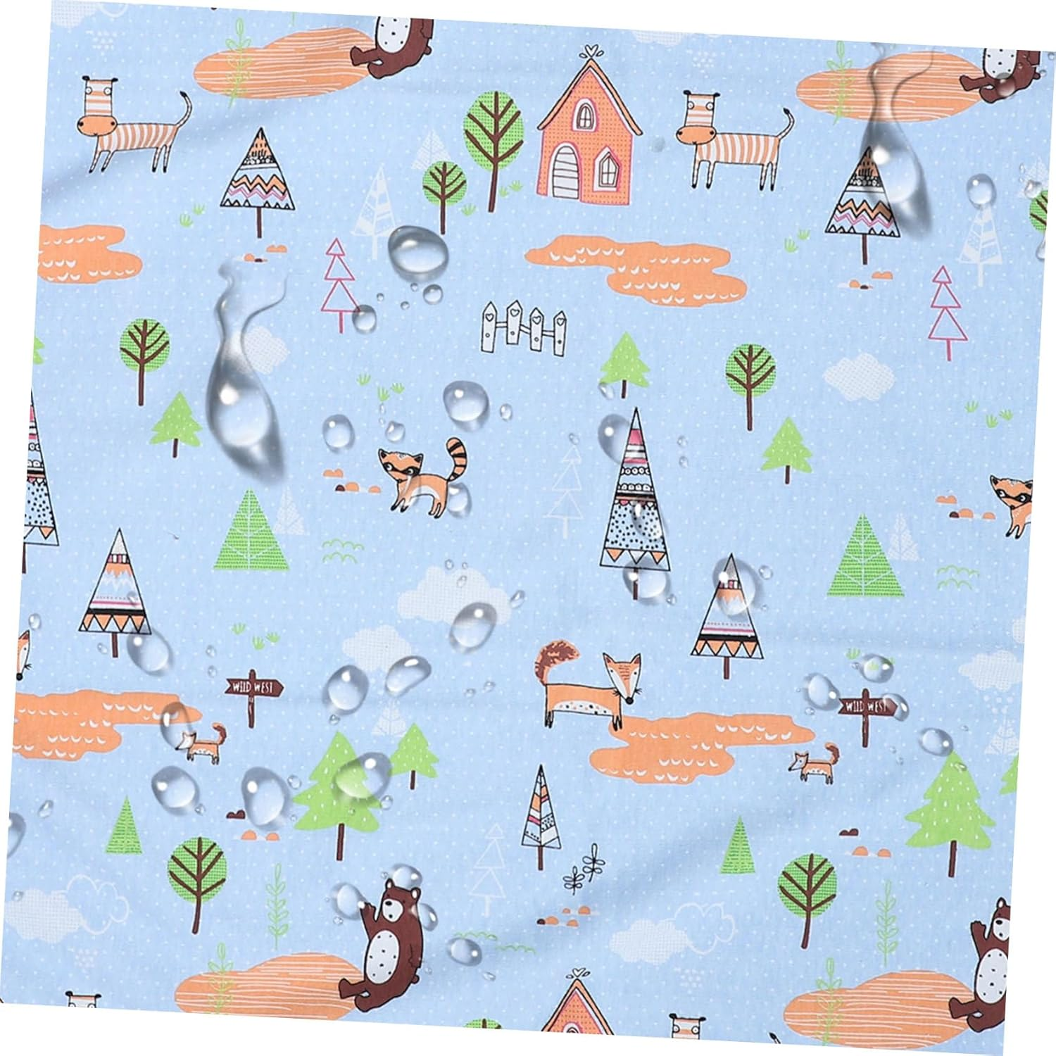 Vaguelly 2Pcs Washable Bed Pads for Bed Wetting and Comfortable Keeps Dry Night image number 2