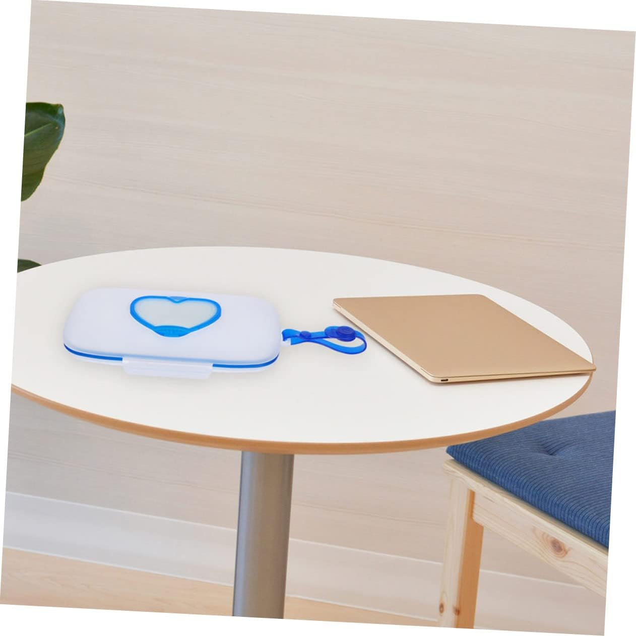 Generic 2Pcs Boxes Love Wet Tissue Box Reusable Wipes Pouch Dispenser Stroller Product Bin Cable Bag Wipes Cover Wipe Container Hanging Accessories Kit Holders Pp Plastic image number 3