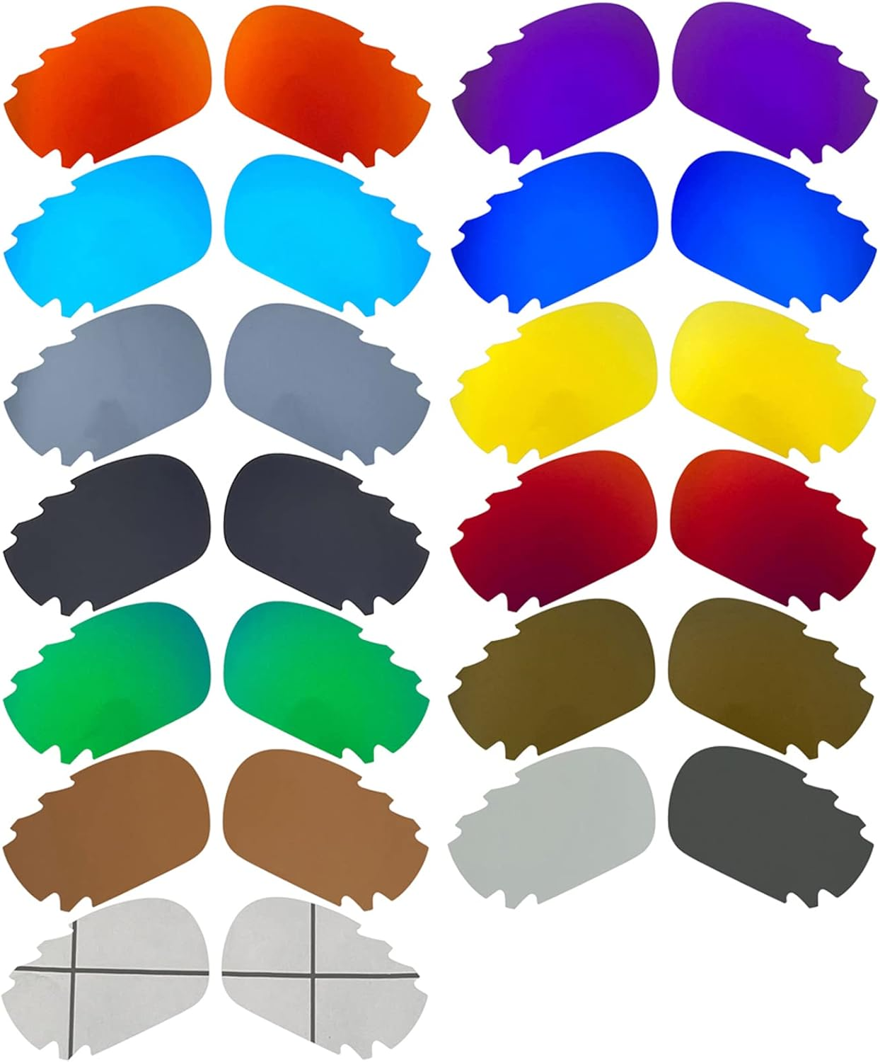 Polarized Replacement Lenses for Oakley Racing Jacket/Jawbone Vented Sunglass (Black) image number 2