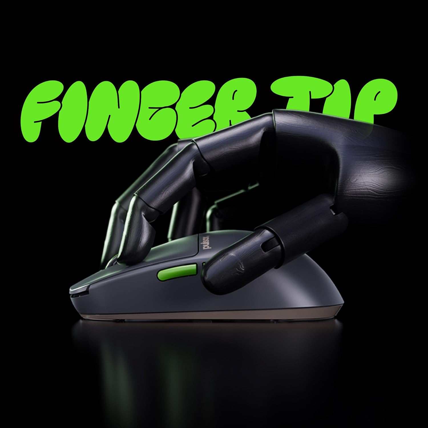 Pulsar Gaming Gears X2 Crazylight Mini Wireless Gaming Mouse Ultra Lightweight 35G 1Ms 32000 DPI Optical Swhich XS-1 Flagship Sensor - Green image number 5