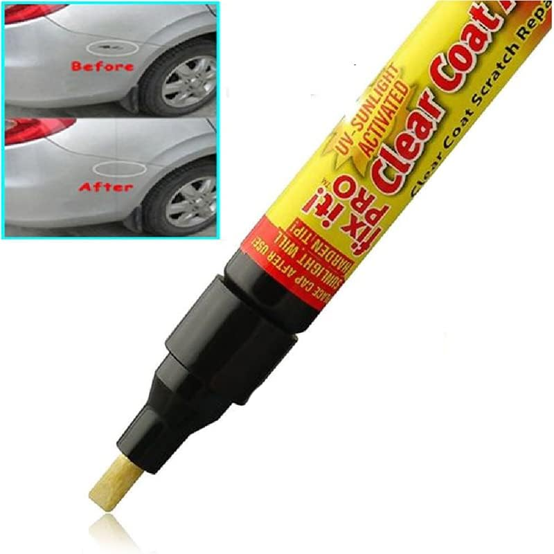 AIMALL 2X Fix It Pro Scratch Car Coat Paint Repair Pen Aluminum Painting Clear Remover for Cars, Rvs, and Bikes &ndash; UV Activated, Non-Toxic, Water Resistant, Quick Scratch Repair