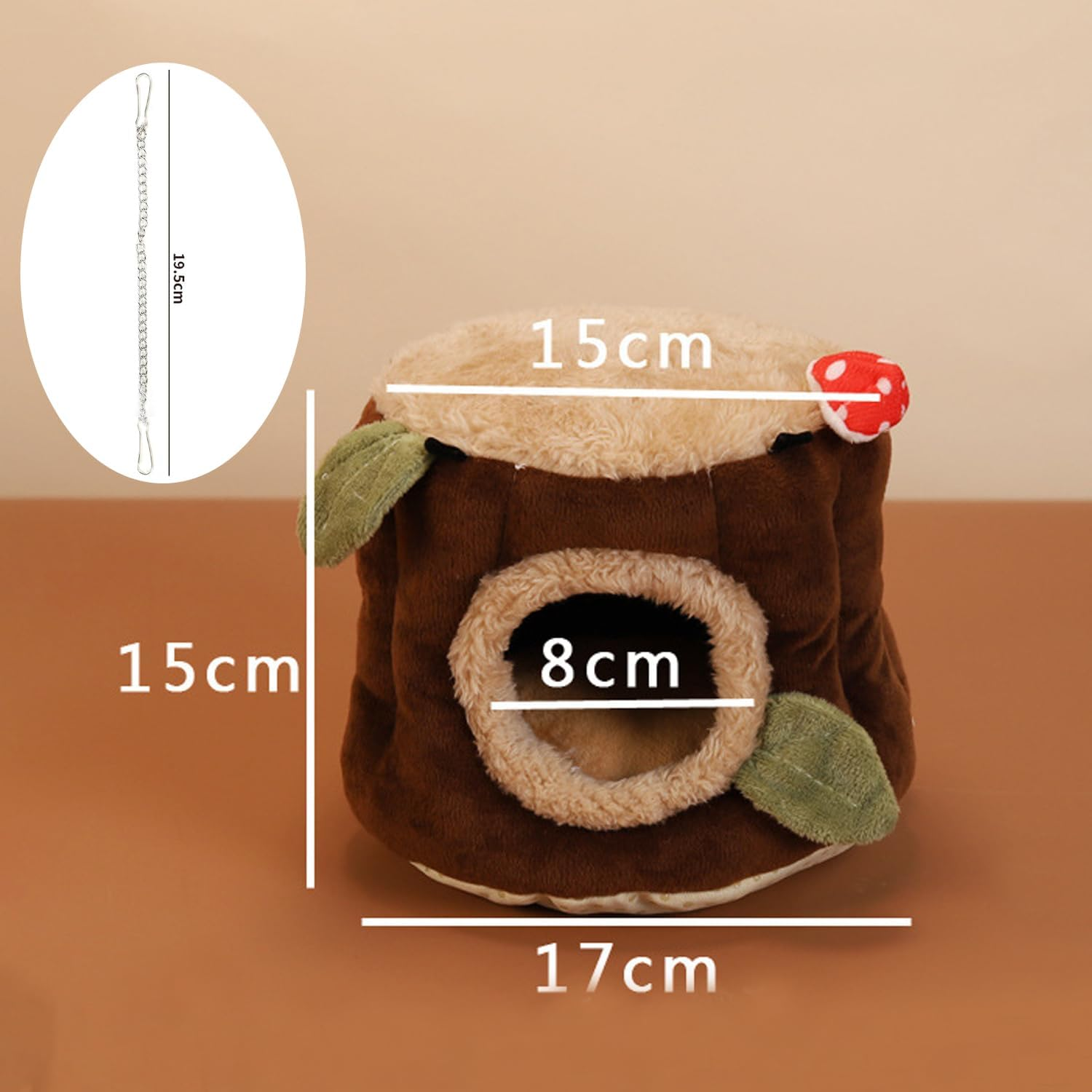 Norhogo Guinea Pig Cave Hammock Small Animal Beds Hideout Hamster Hamster House Hamster House Hammock Guinea Pigs Hammock for Dwarf Rabbits Chinchilla Hedgehog Parrot