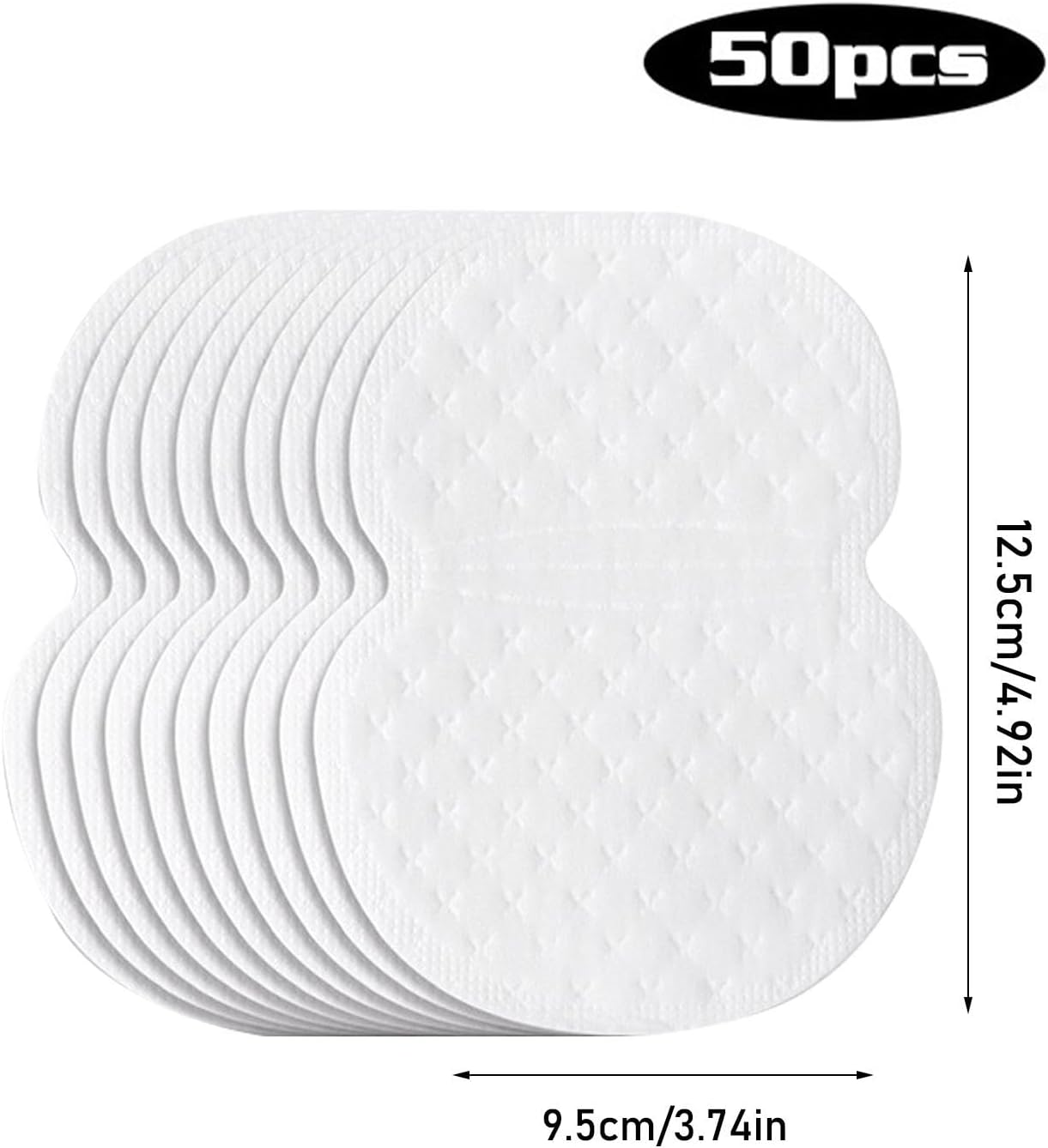 Moreeulsi Armpit Sweat Pads | Invisible Dress Guards,Breathable Absorbent Pad, Soft and Comfortable Sweat Shield for Women and Men image number 1