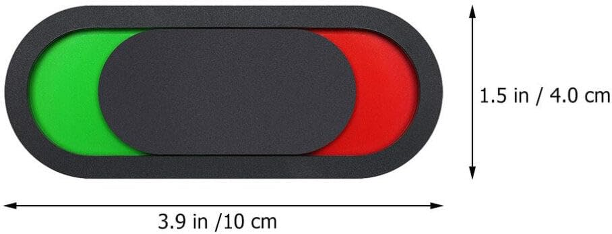 NUOBESTY 4Pcs Door Slide Sign Organic Glass Privacy Sign No Words Do Not Disturb Vacant Occupied Door Sign for Home Office Restroom Conference Hotels image number 1