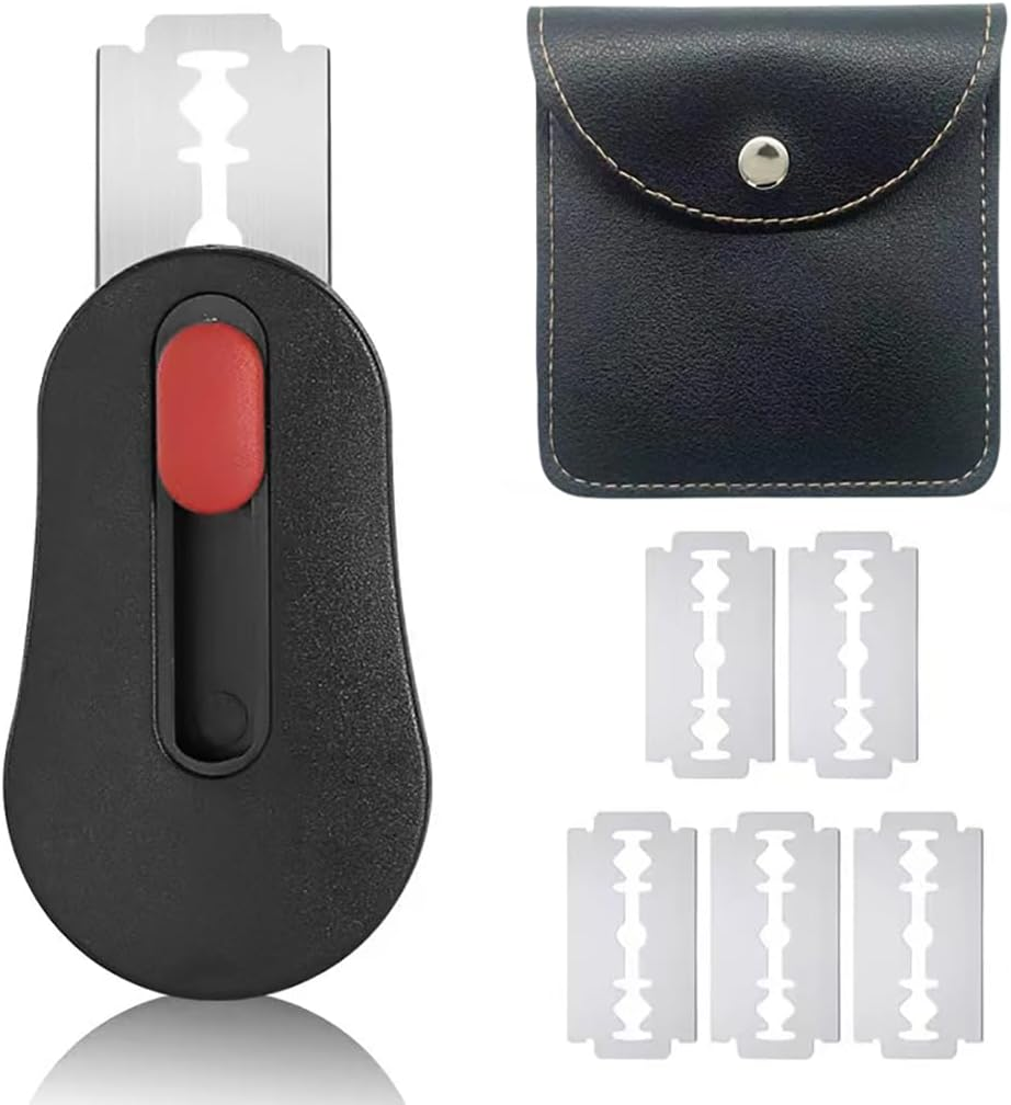 Bread Lame, Bread Scoring Knife, Magnetic Handmade Bread Scoring Tool, Dough Scoring Equipment, Lame Bread Tool with 5 Replacement Blades, Bread Scorer for Sourdough Bread image number 4