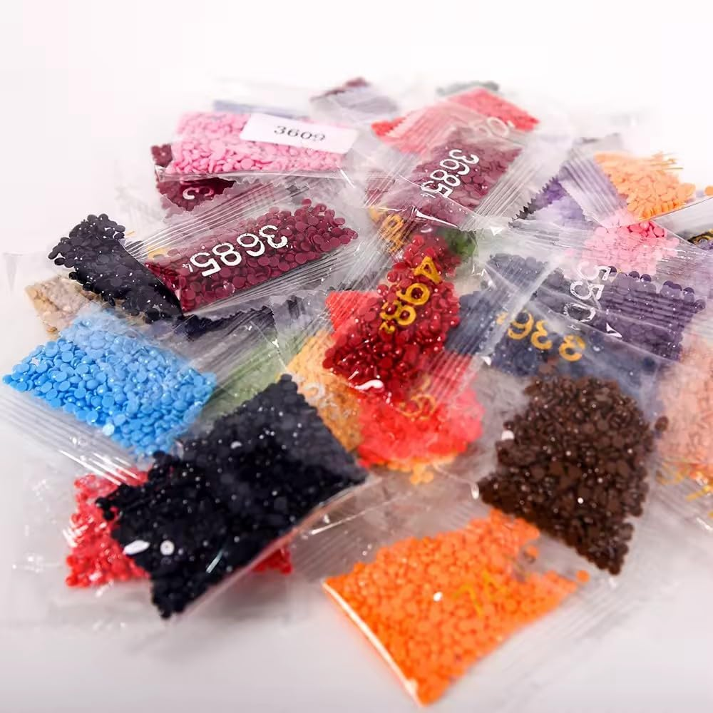 5D Full Drill Diamond Painting Kit &ndash; DIY Sparkling Mosaic Art with Resin Diamonds on Sticky Canvas &ndash; Home Wall D&eacute;cor Craft &ndash; 11.8 X 15.7 Inches (30 X 40 Cm) &ndash; No Frame image number 5