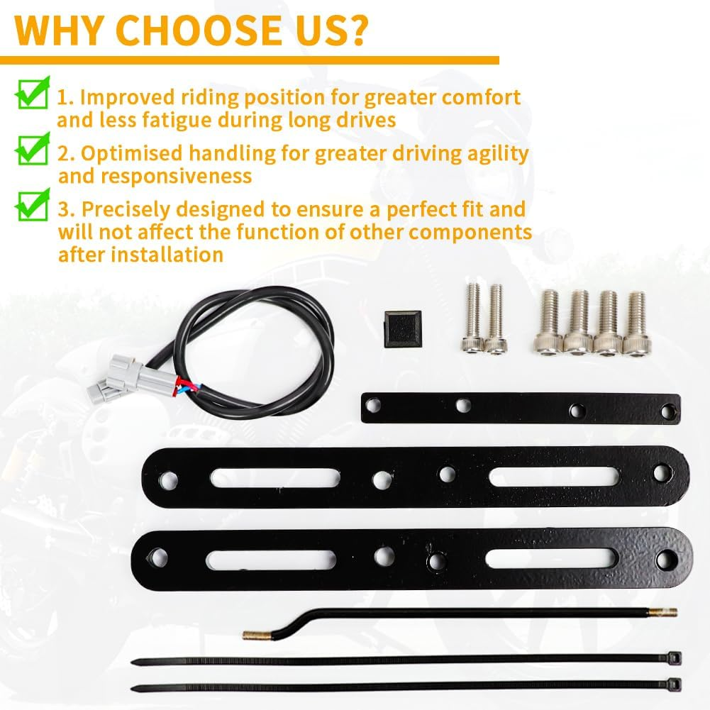 WIKIBB for Yamaha XVS 950 Bolt and R Forward Controls Relocation Kits image number 1