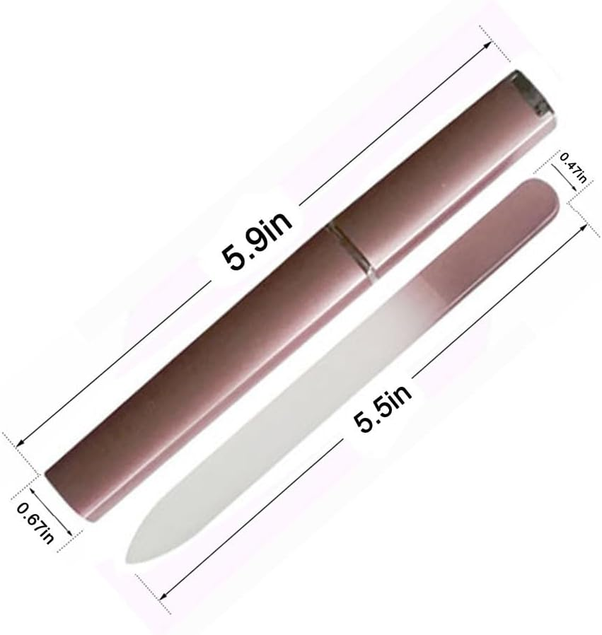 Nail Files and Buffers Professional Nail Art Tools Reusable Double Sided Emery Boards for Acrylic/Gel or Natural Nails (Rainbow 4Pcs) image number 3