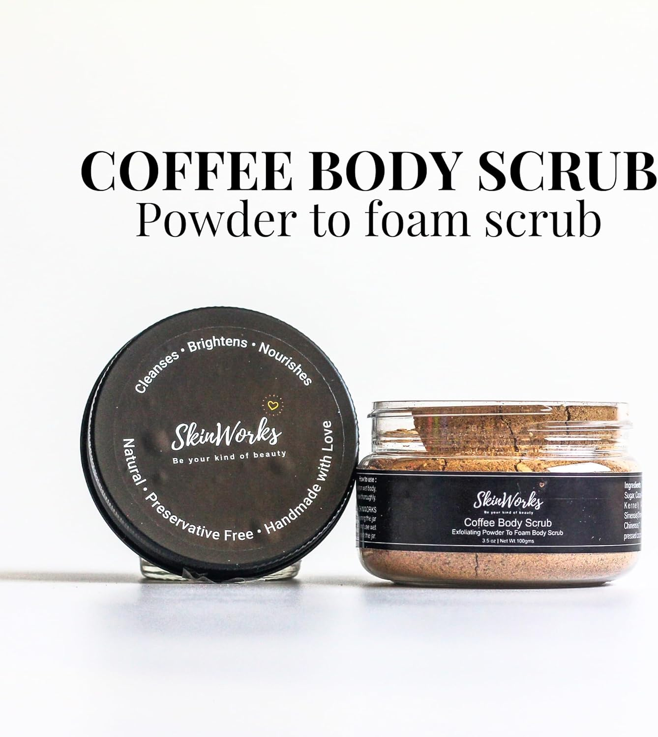 Coffee & Oats Body Scrub for All Skin Type (Coffee Oats Scrub, 180Gm) image number 3