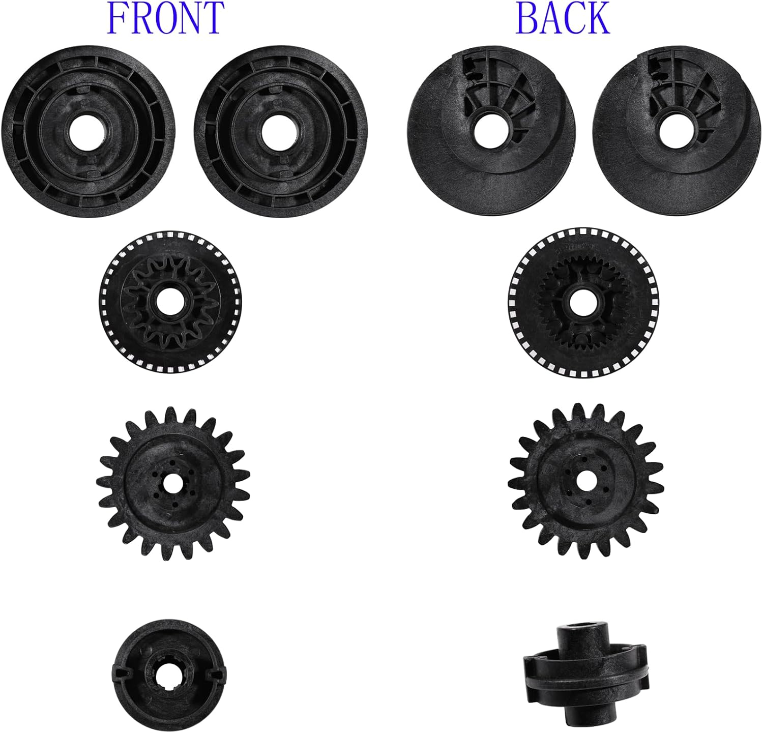 VHEUHZ Electric Sliding Door Guide Rail Repair Kit A6398200442, Left, Right, Compatible with Mercedes Vito W639 Viano V-Class W447 image number 4