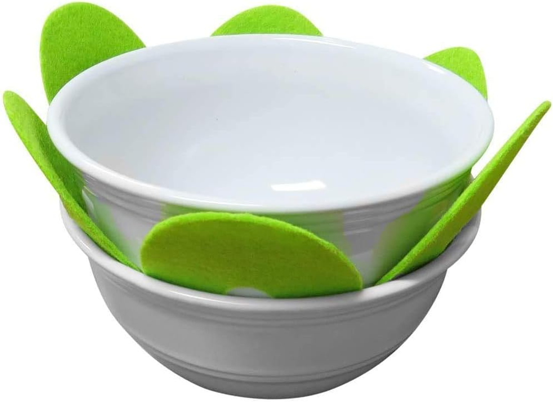 Pots and Pans Dividers Pans Separator,12Pcs Pot and Pan Protectors,Non-Slip Separator Felt Pan Pot and Dish Scratch Protector,Felt Pan Protector Pads,Pot Separators Protectors Cookware Protector Set