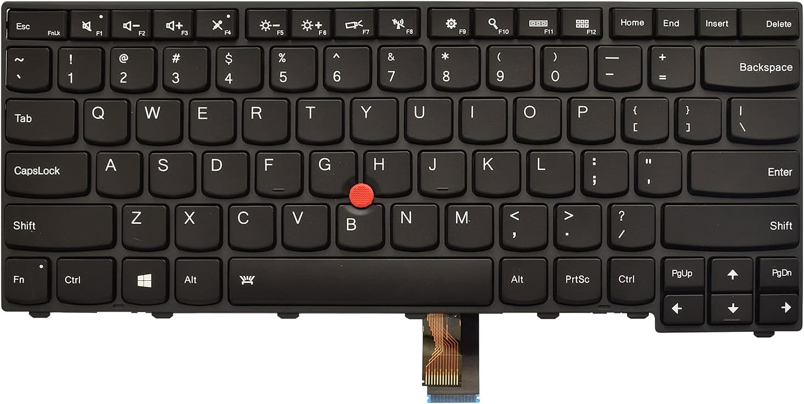 SUNMALL Keyboard Replacement Compatible with Lenovo Thinkpad T431 T431S E431 T440 T440P T460 T440S E440 L440 T450 T450S L450 T440E L460 L470 Series Laptop with Backlit and Pointer image number 1