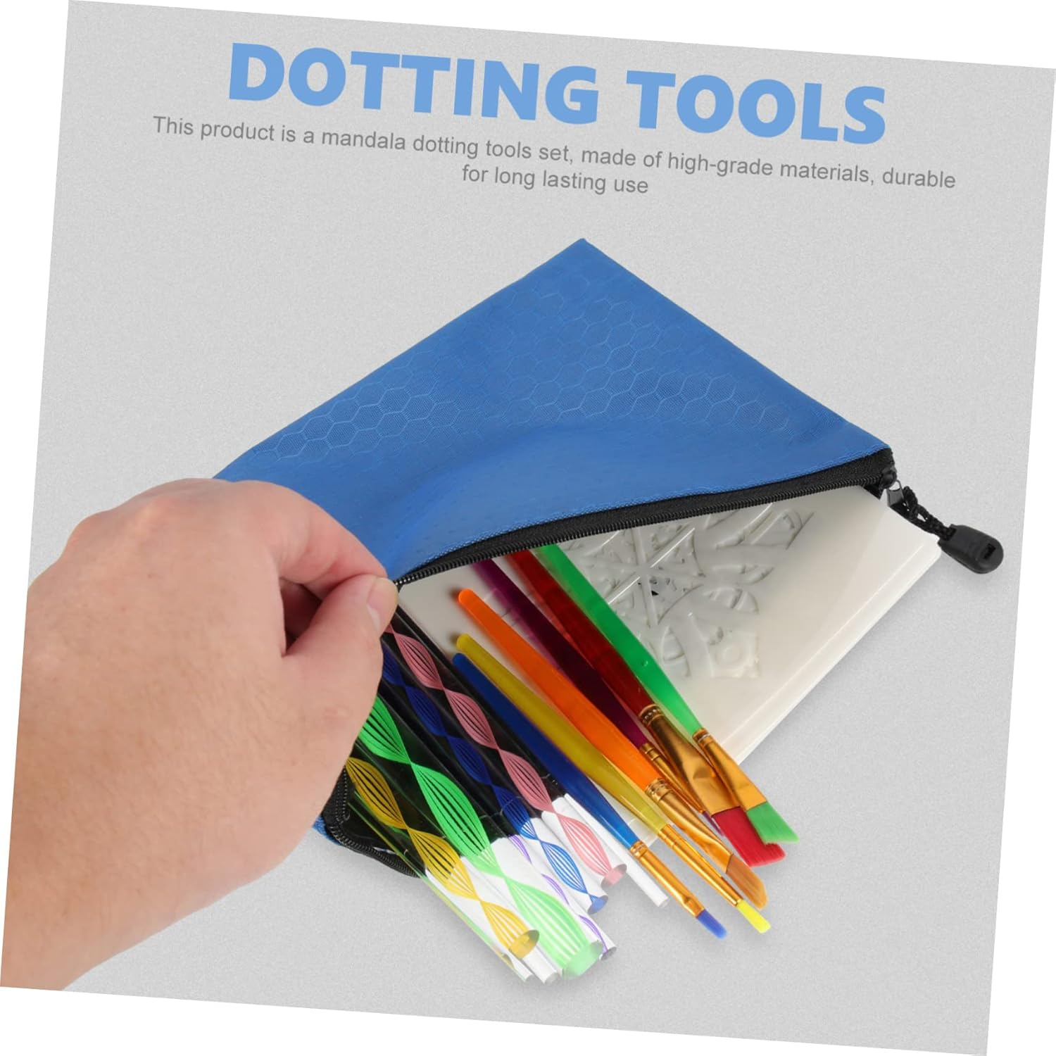 Operitacx Mandala Dotting Tool Professional Paint Kit Stencil Rocks Painting Tools image number 3