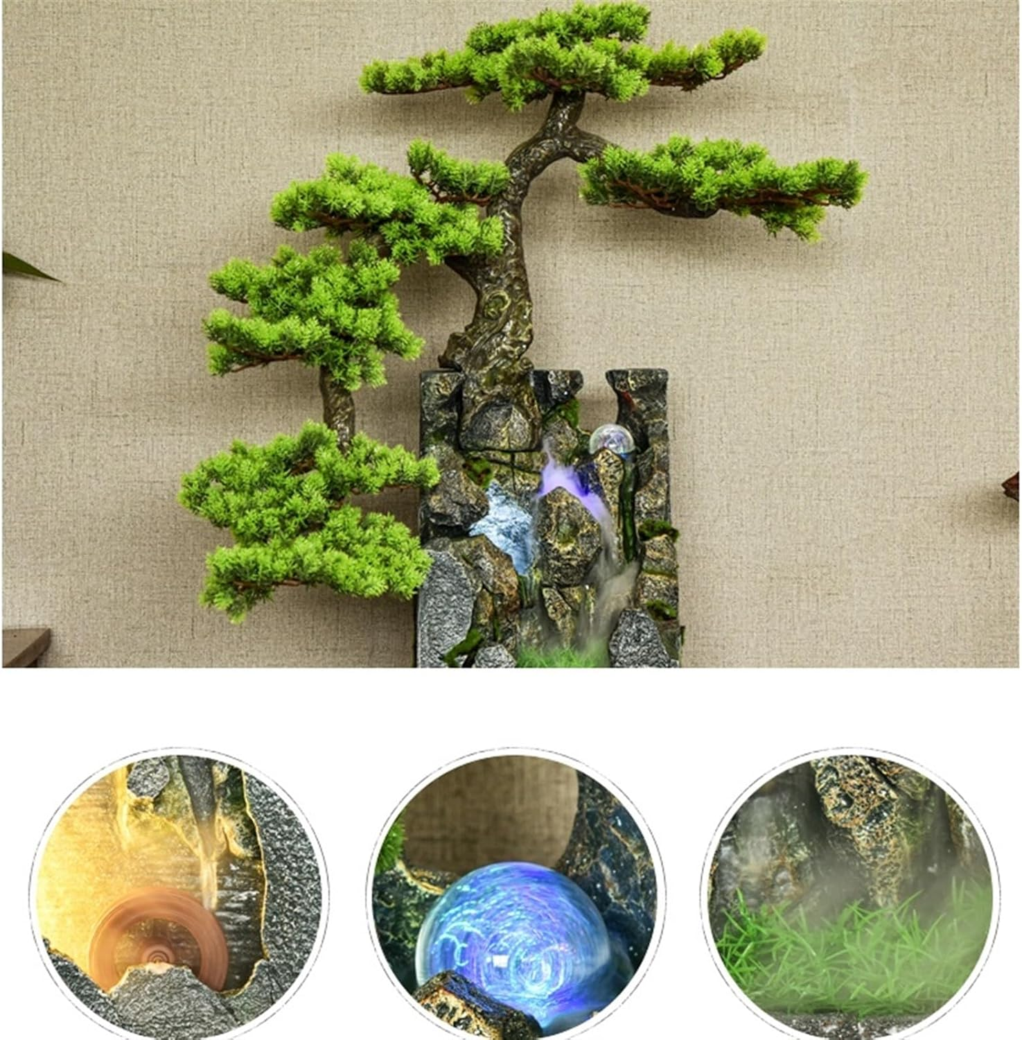 Outdoor Fountain Living Room Modern Simple Floor Water Decoration, Outdoor Garden Landscape