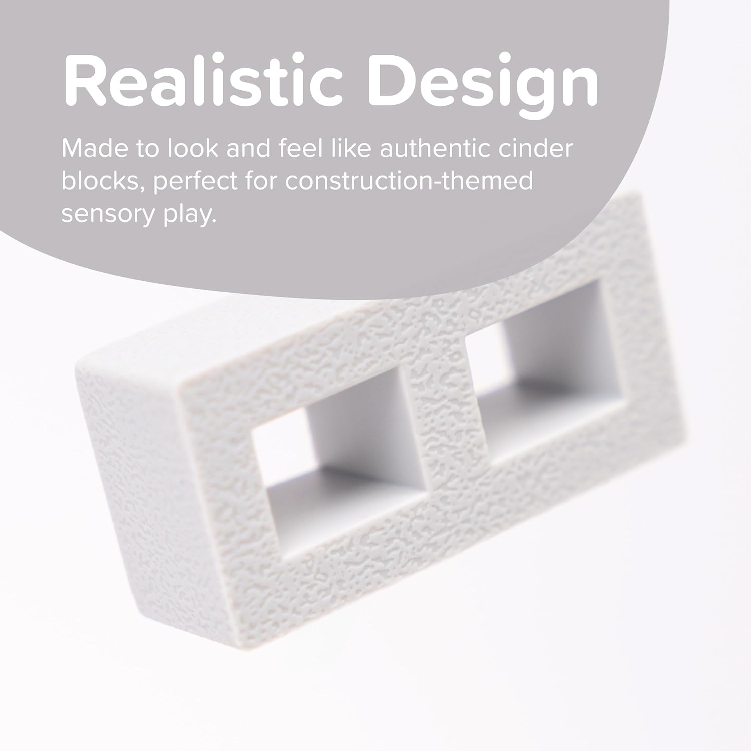 25 X Mini Silicone Building Blocks for Sensory Play and Messy Play - Construction Sensory Bin Filler - Creativity for Kids Sensory Bin image number 1