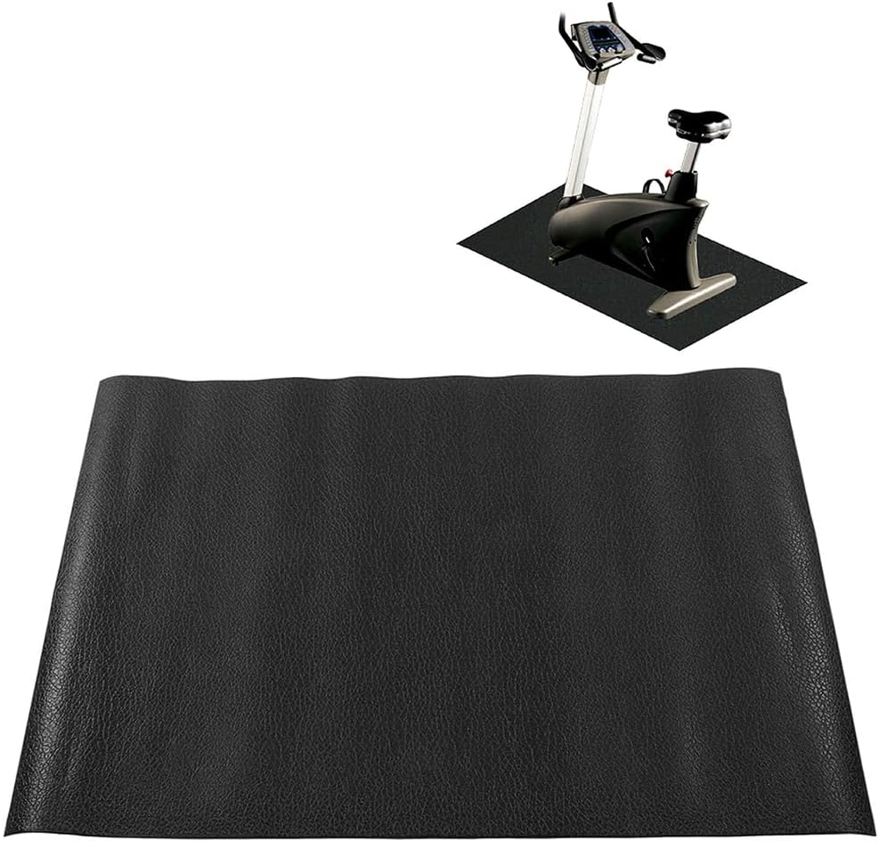 Exercise Equipment Mat, Bike Mat,Non Slip Foam Pad,Treadmill Mat,Noise-Reducing Floor Mats, for Stationary Indoor Bike,Hardwood Floor, Gym Equipment image number 6