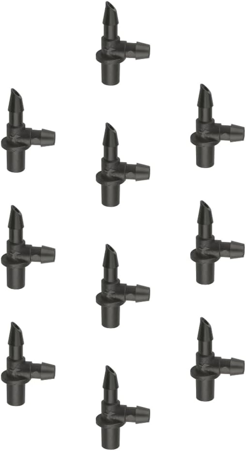Rain Bird BC25/10PS Drip Irrigation Universal 1/4" Barbed Coupling Fitting, 1/4" Drip Tubing, 10-Pack image number 4