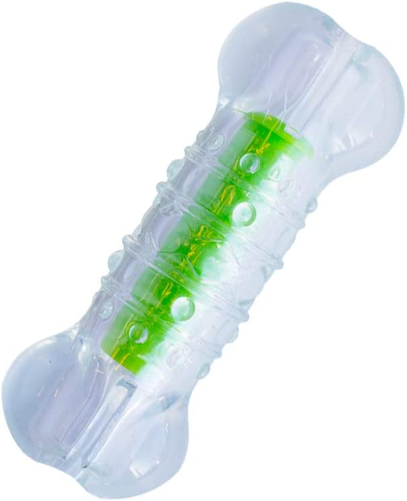 Petstages Crunchcore Bone Water Bottle Alternative Dog Chew Toy, XS image number 5