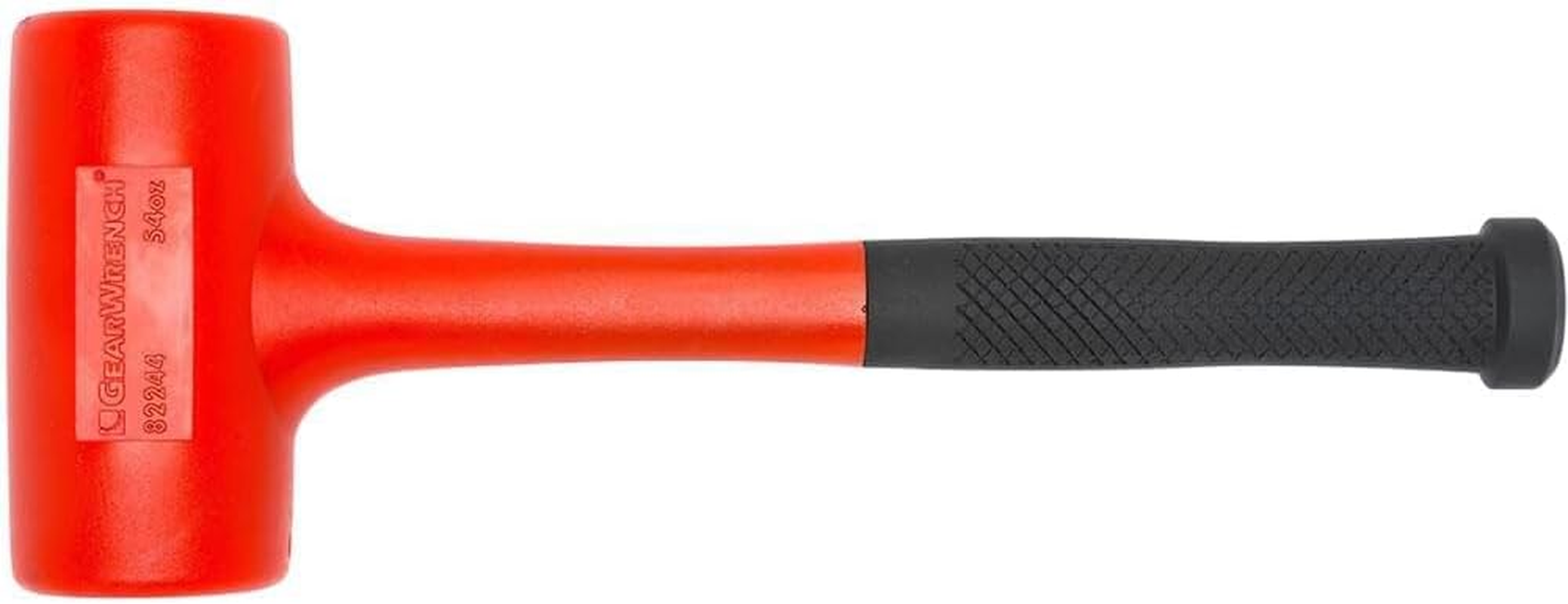 GEARWRENCH 82244 Dead Blow Hammer with Polyurethane Head, 54 Oz, Red and Black image number 4