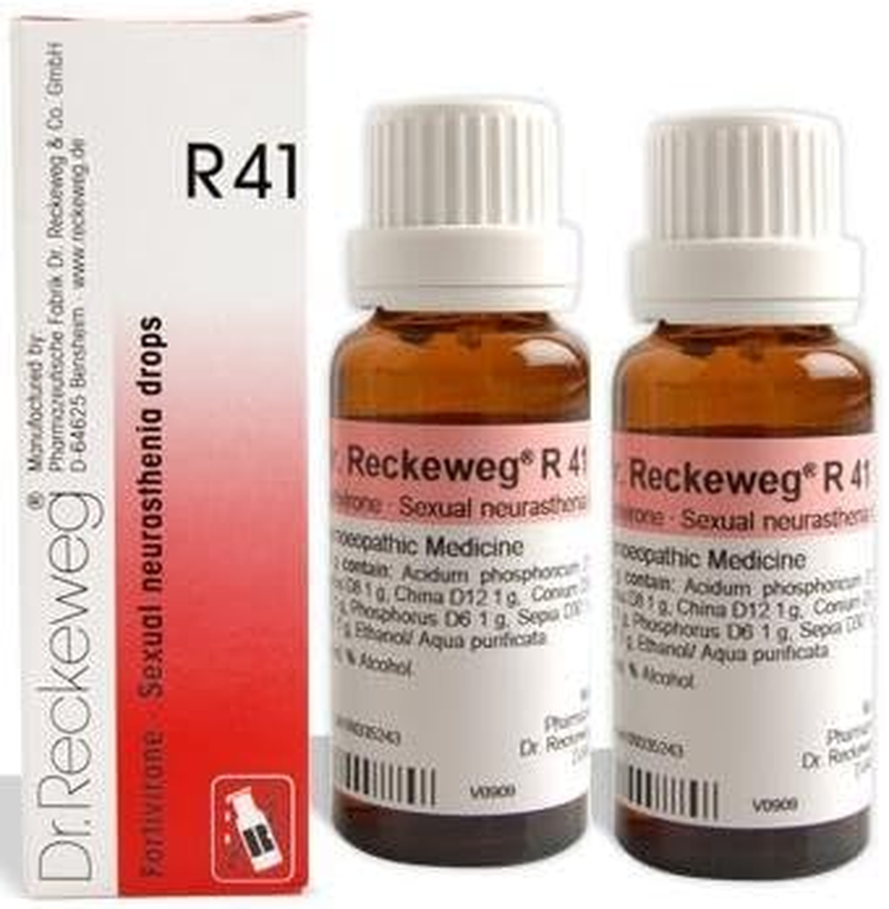 Dr. Reckeweg Dr.Reckeweg Germany R41 Sexual Weakness Drops Pack of 2 By