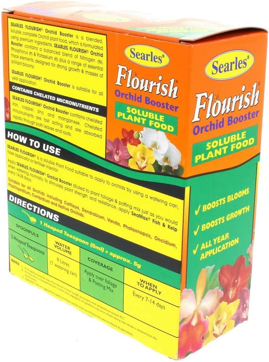 Searles Flourish Orchid Booster Fertilizer, 500 G
