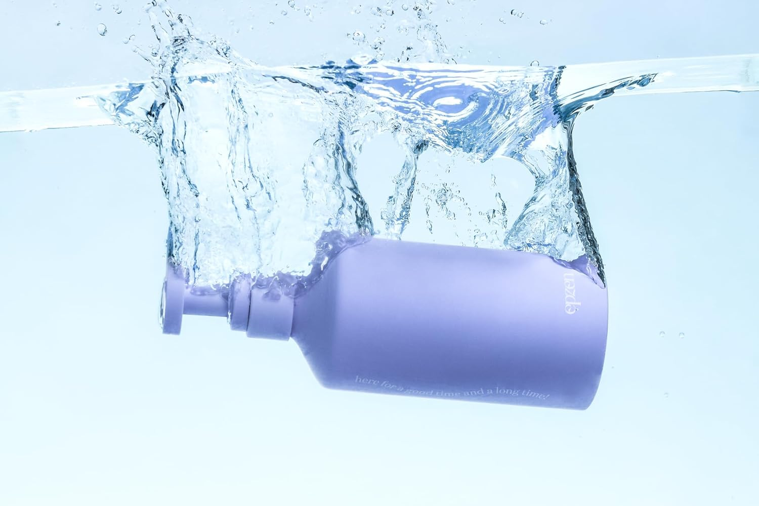 Epzen Coconut Cream & Vanilla Bean Body Wash Starter Pack - Organic Powder-To-Gel with AHA, Inulin, Oatmeal - Non-Stripping, Luxurious Lather &ndash; Refillable image number 2