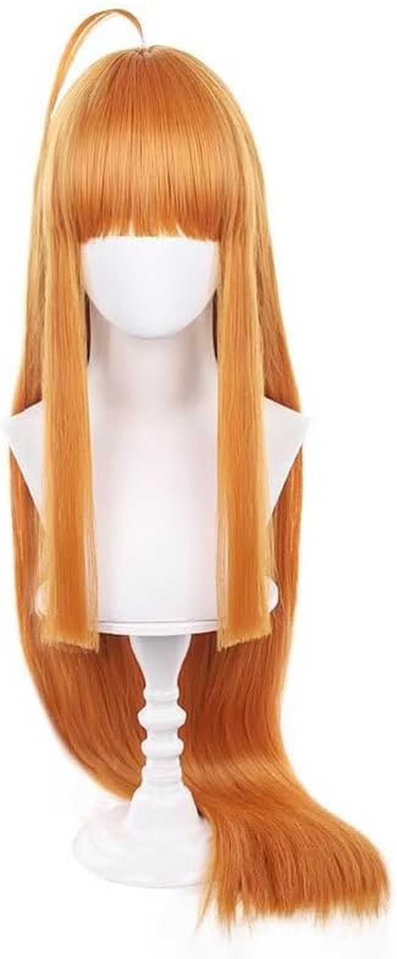 Tongtta Anime Gray White Cosplay Gabimaru Wig Short Curly Hair for Men Halloween Costume Wig for Party - Blonde image number 2