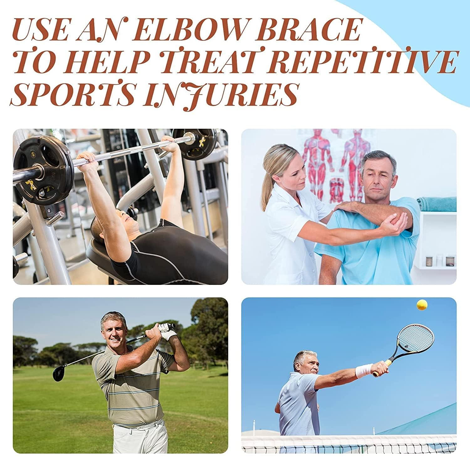 Two-Way Use Elbow Brace & Elbow Splint, Night Elbow Sleep Support, Adjustable Tendonitis Elbow Arm Brace for Ulnar Nerve Entrapment, Cubital Tunnel Syndrome, Golfers, Tennis Men & Women (Black, One Size) image number 5